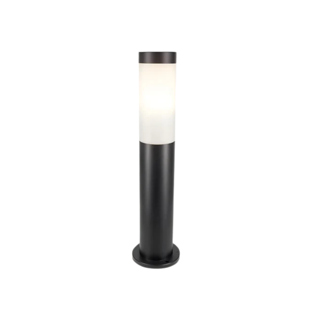 Solar LED Outdoor Lamp Black – Standing Solar Garden Light – Warm White Light – IP65