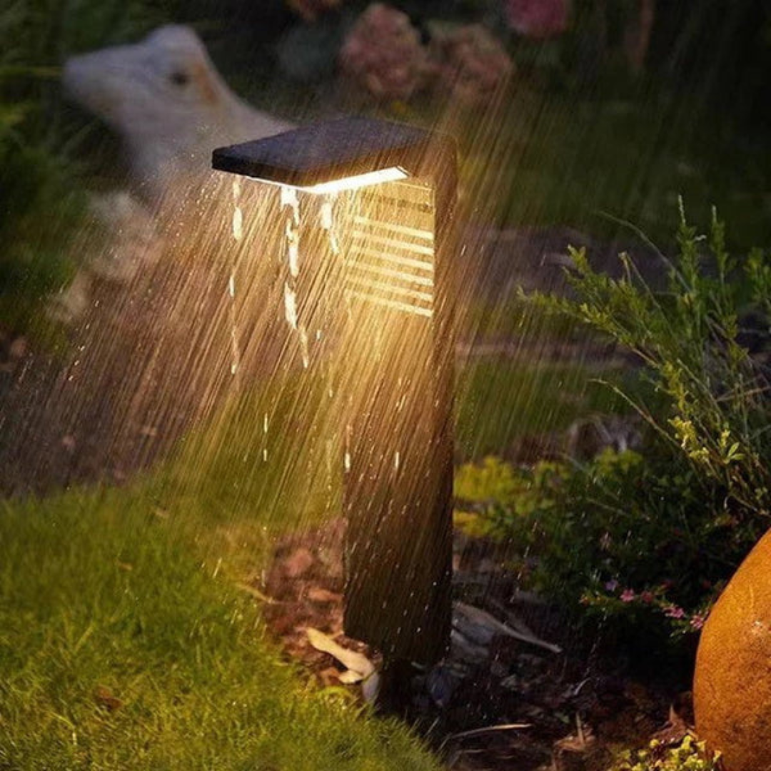 Solar Outdoor Light – Energy-Efficient LED Garden Lighting – Weatherproof – Automatic ON/OFF