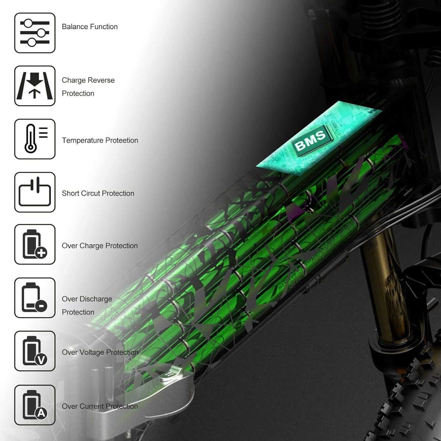 48V 14Ah Electric Scooter Battery – Long Range, High-Capacity Power Pack
