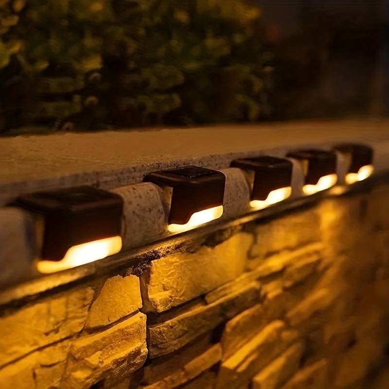 Wireless Solar LED Wall Lights – Stylish Outdoor Solar Lighting – IP65 – Automatic ON/OFF