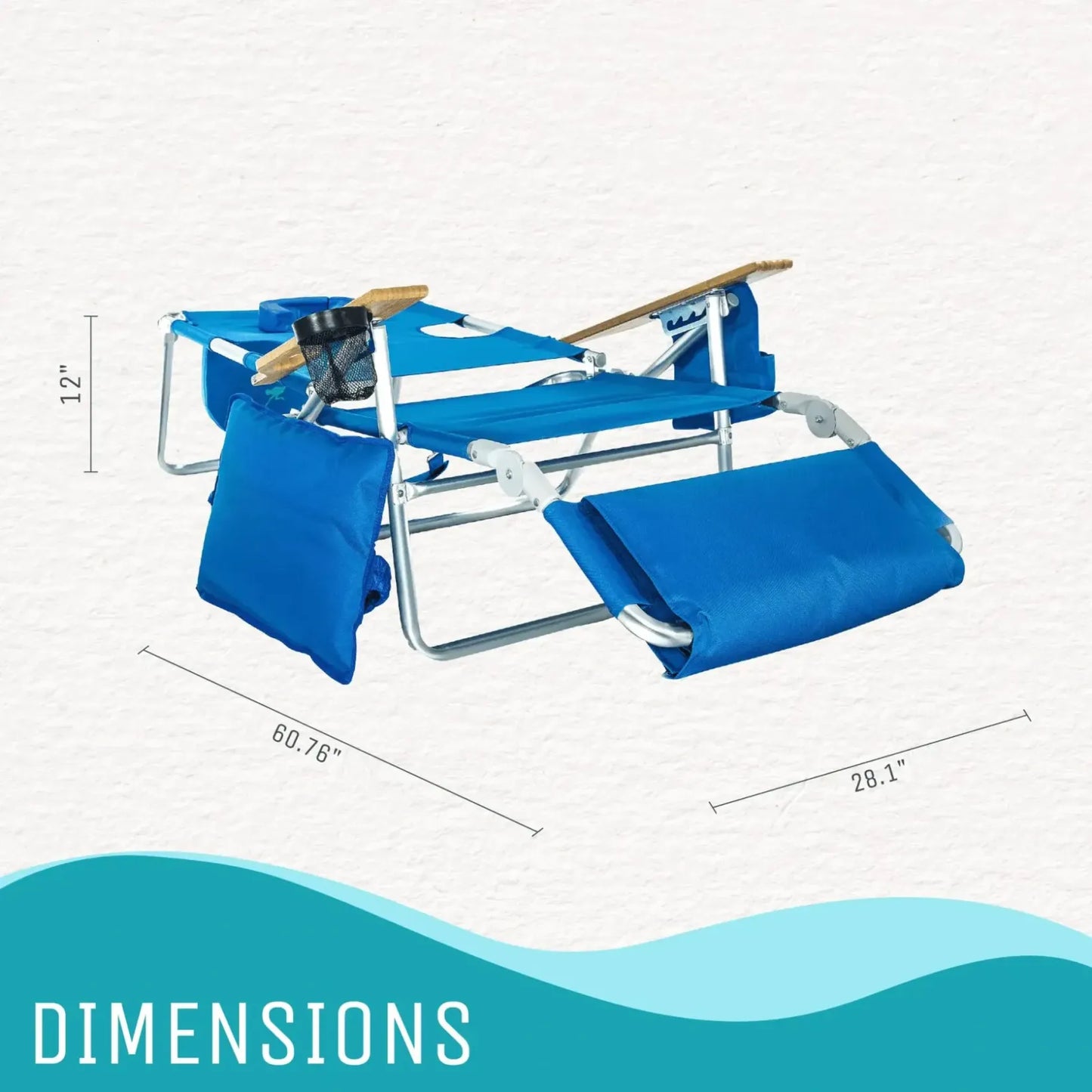 Buy 2 and get 1 free ๐บ๐บ 3-in-1 deck chair ๐๐