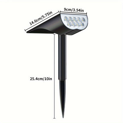 9 LED Solar Garden Light – Energy-Saving & Waterproof – Durable Outdoor Solar Lighting